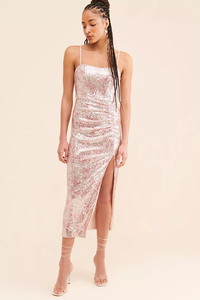Claude Midi Sequin Dress