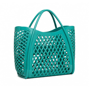 Jelly Tote Bag (in Teal)
