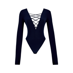 Liona Bodysuit Navy Blue