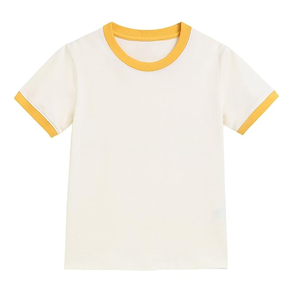Unisex Ringer T-Shirt Soft Cotton Blend