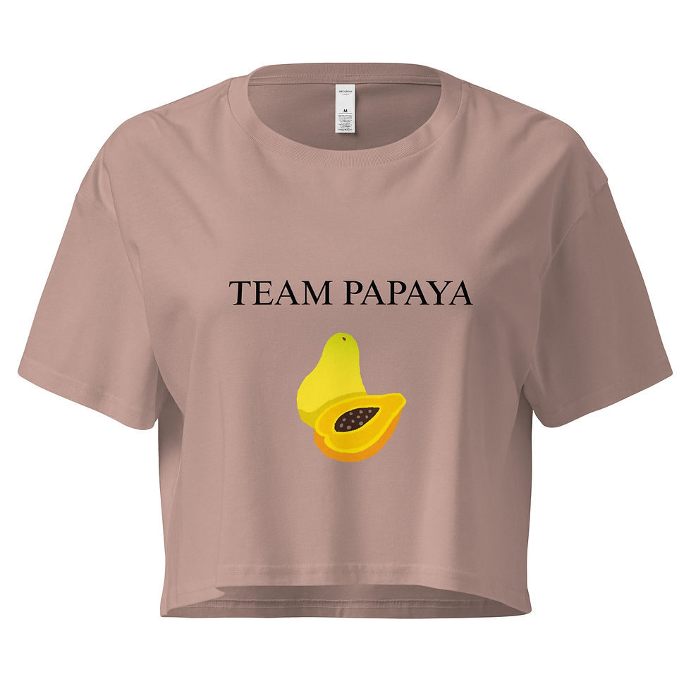 Thumbnail: Team Papaya - Women’s Crop Top (Inspired by Love Island USA)