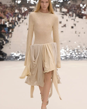 Acne Studios Knit Drop Waist Dress (SS24 Collection)