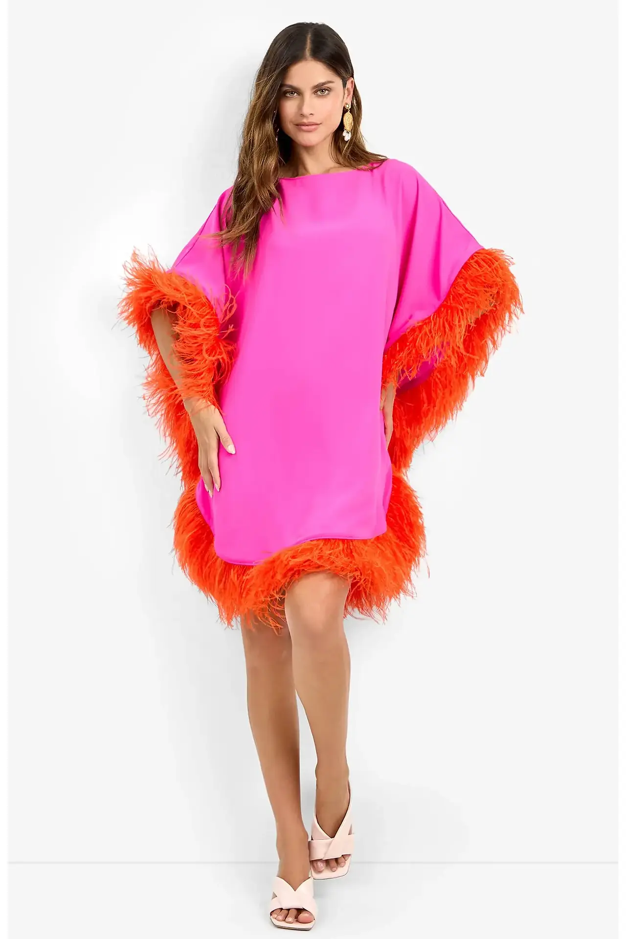 pink kaftan