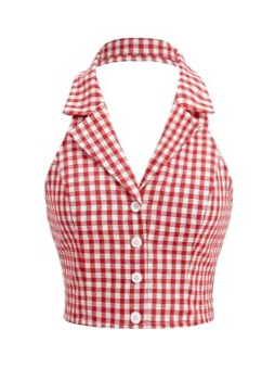 Gingham top