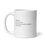 Thumbnail: Not the book you should be reading - White glossy mug (multiple sizes)
