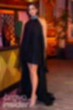 Vanderpump Rules Katie Maloney in black dress at Season 10 Reunion