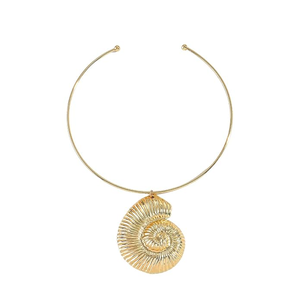 Conch Shell Open Collar Necklace