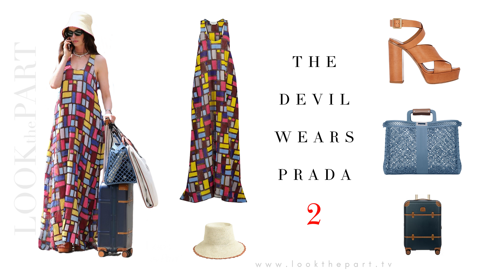 collage of girl in fashion outfit and each product she is wearing