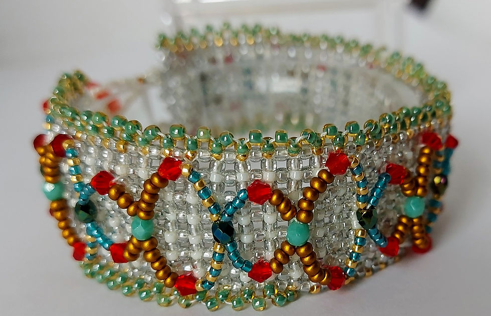 Thumbnail: Multicoloured bracelet