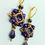 Thumbnail: Deep Purple earrings