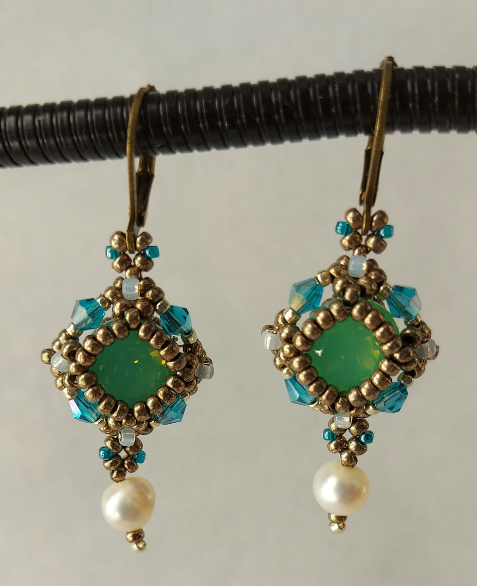 Thumbnail: Tudor style earrings