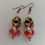 Thumbnail: Colourful Christmas earrings