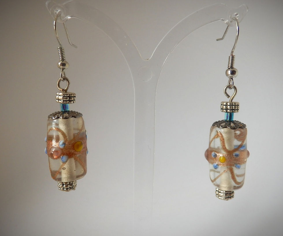Thumbnail: Murano Glass Earrings