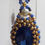 Thumbnail: Royal Blue oval crystals bracelet