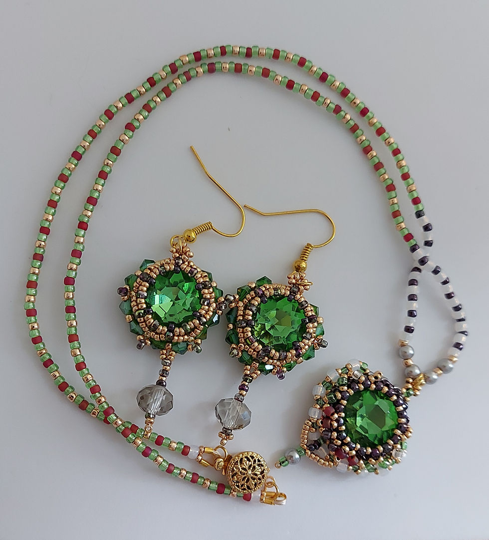 Thumbnail: Spring jewellery set