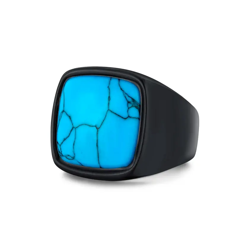 Thumbnail: Vintage Antique Natural Stone Ring