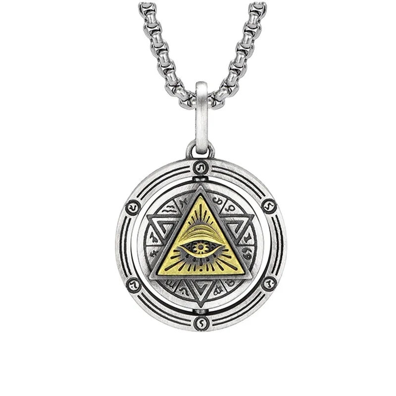 Thumbnail: Ancient Egyptian Gods Eye Horus Necklace