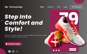 Website Landing Page