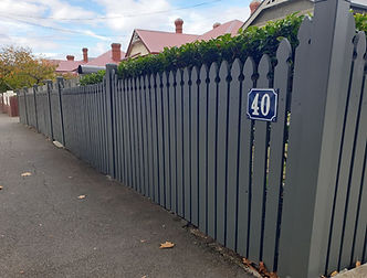 picket fence painting, hobart