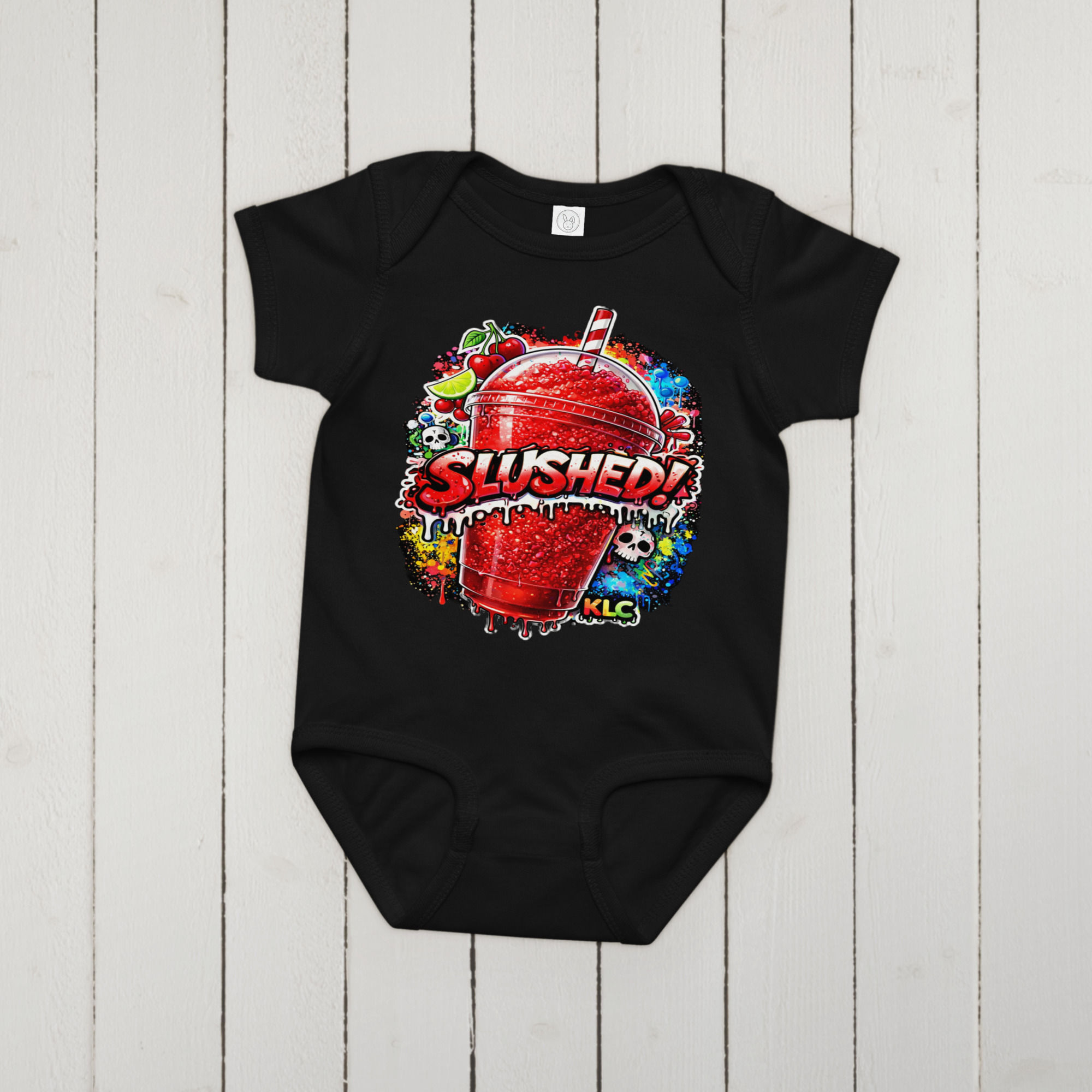 Baby jersey bodysuit