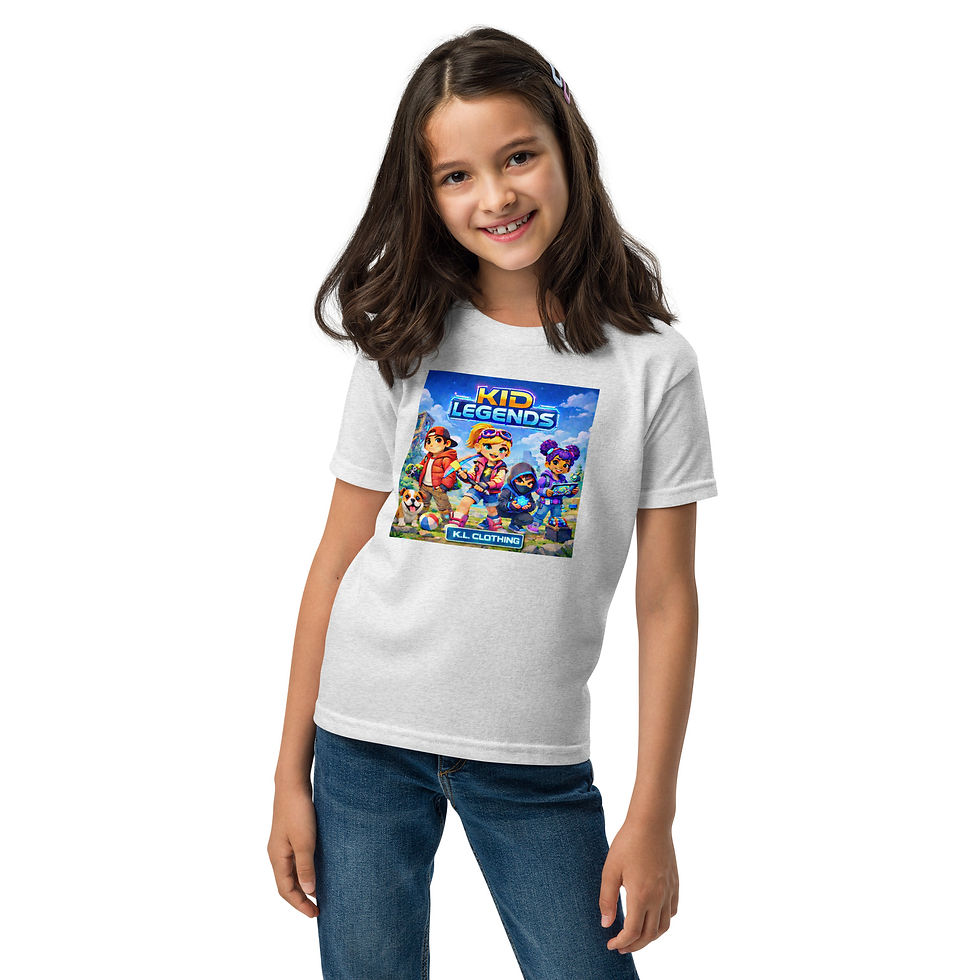 Thumbnail: Girl wearing KID Legends tee