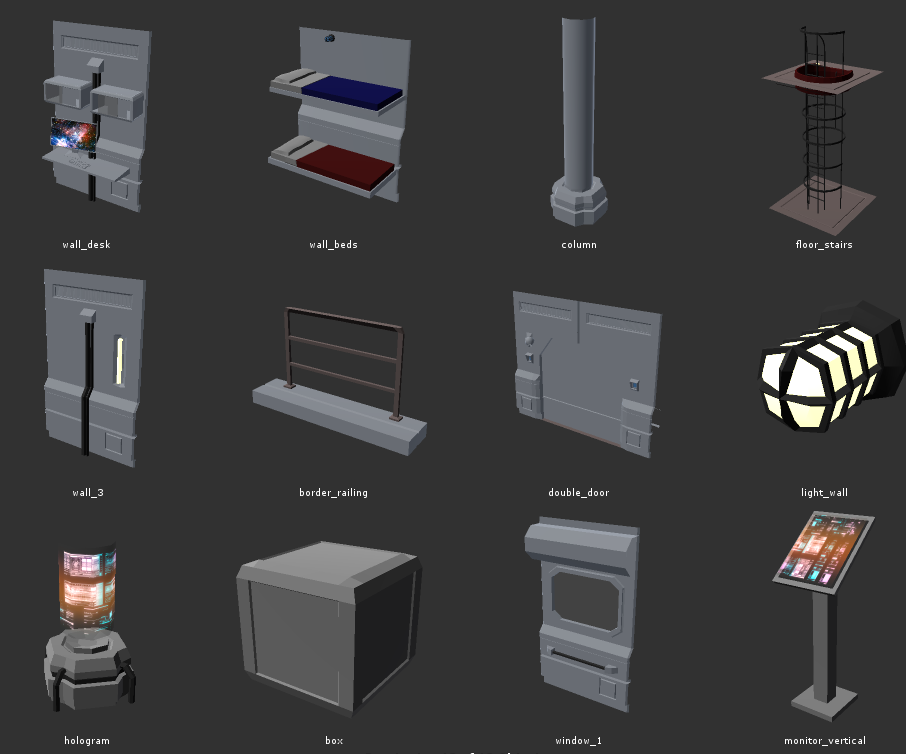 Miniatura: FBX Sci-Fi pack