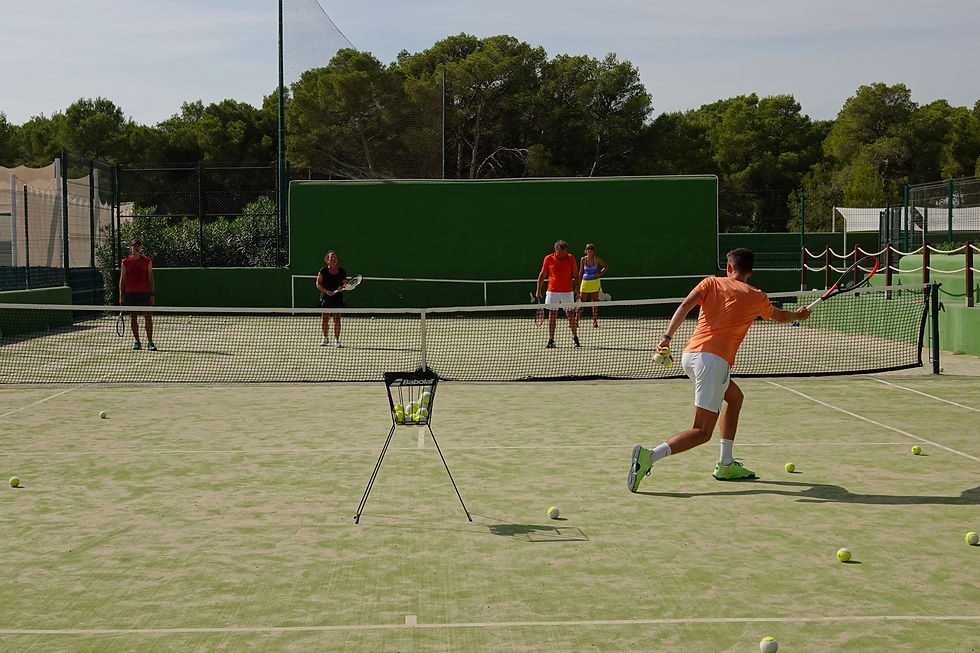 Tennisles op afspraak (18:00-19:00)