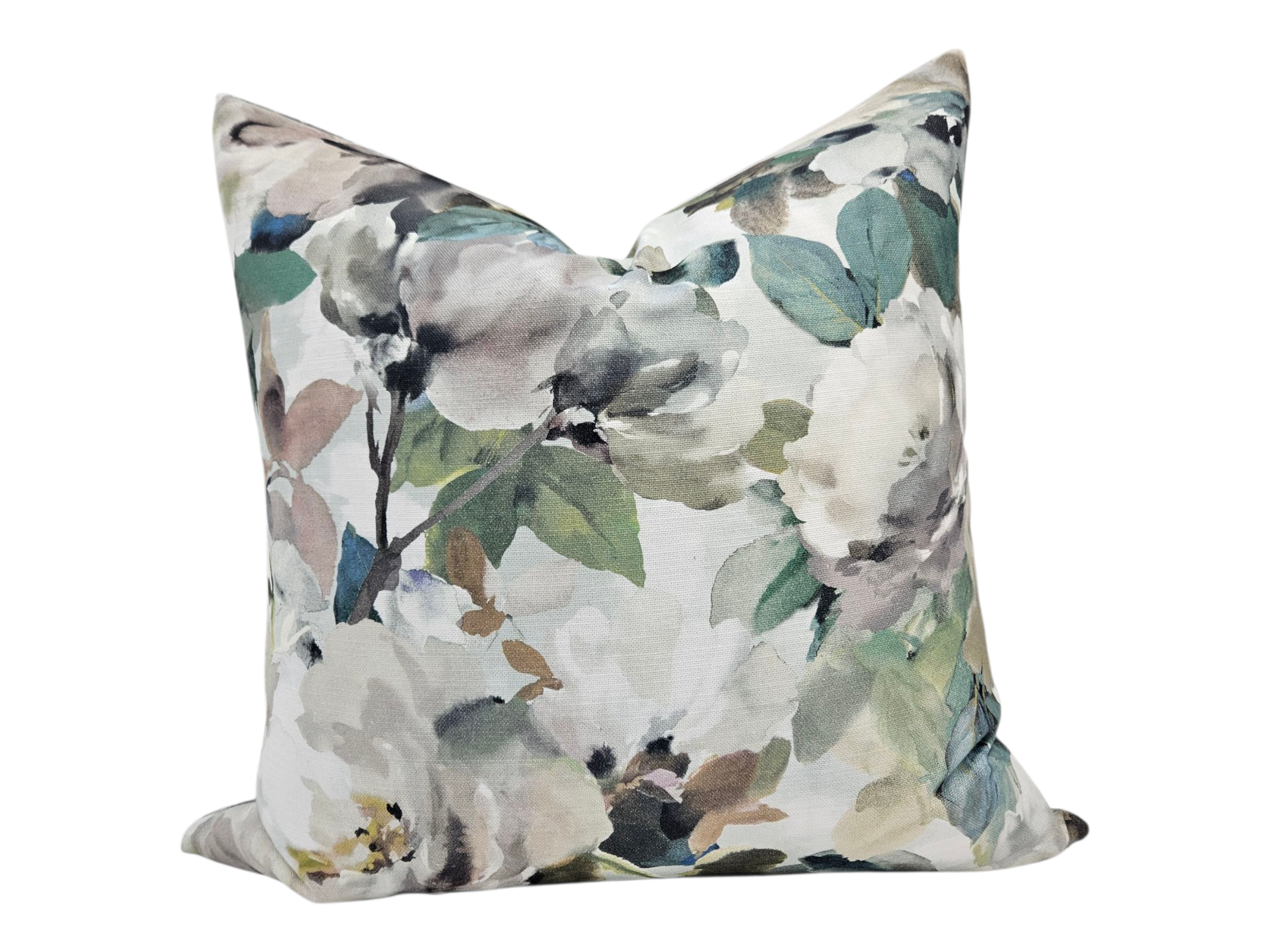 designer guild, thelma's garden, scatter cushions, home decor, statement cushions, green floral pillows and cushions,