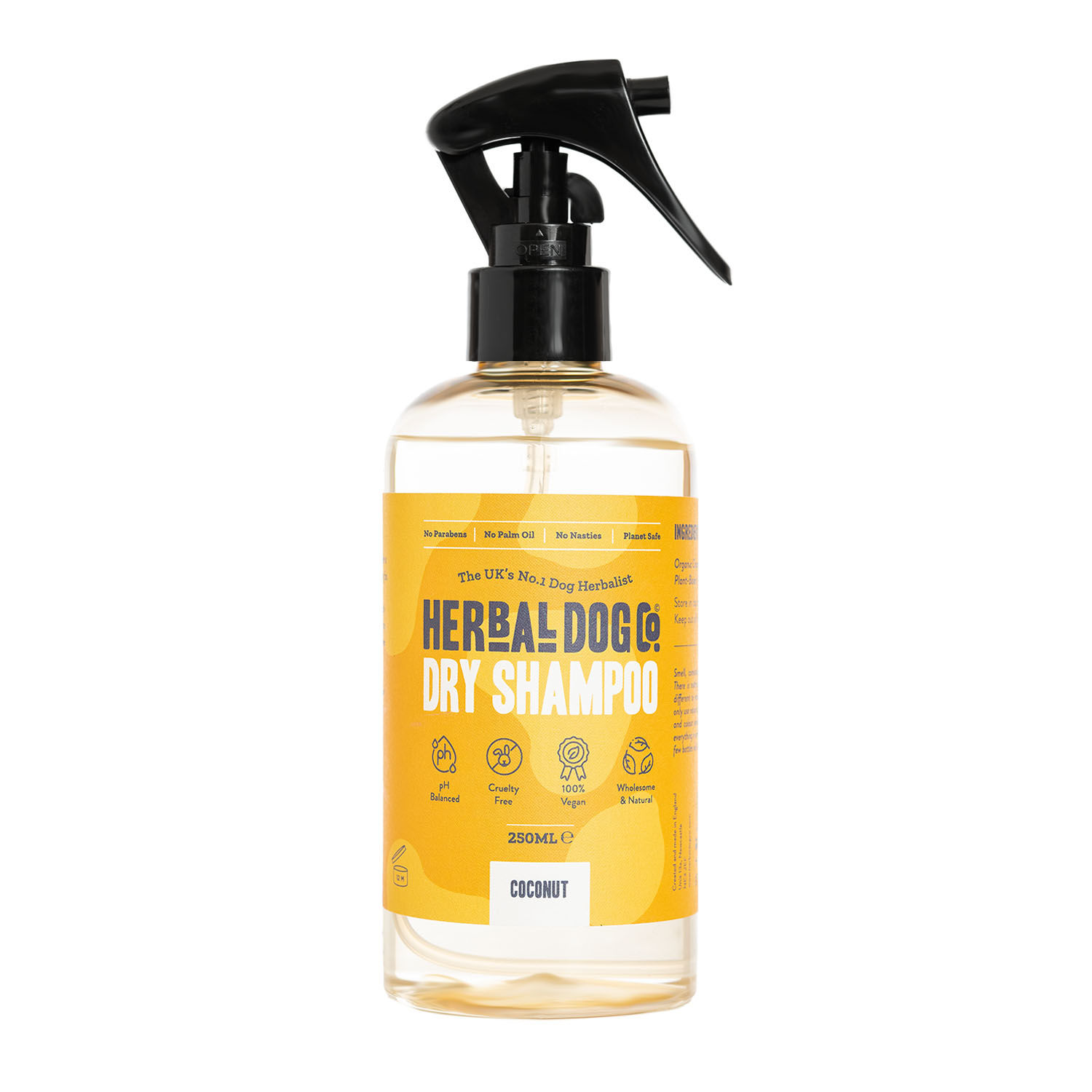 HERBAL DOG CO. Coconut DRY Shampoo