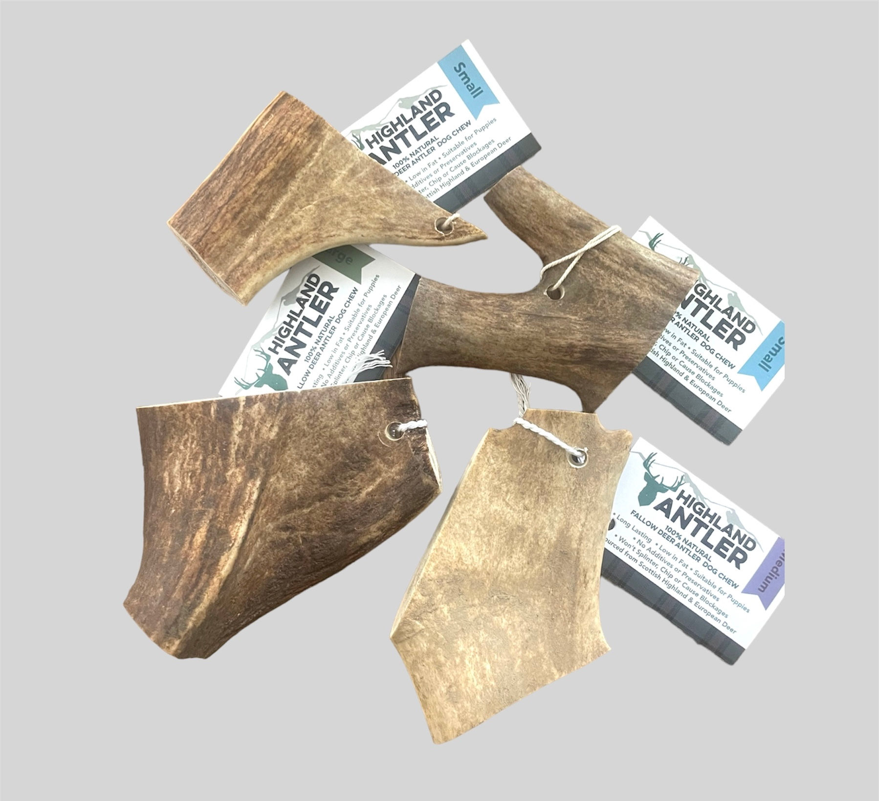 Fallow Deer Antler - Soft/Medium Chew