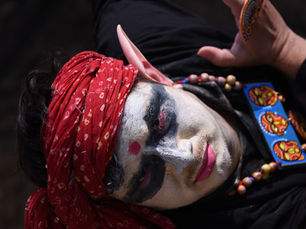 Photo Project: Butoh-Natyam by Manab Das | Butoh at Qutub Shahi Tombs