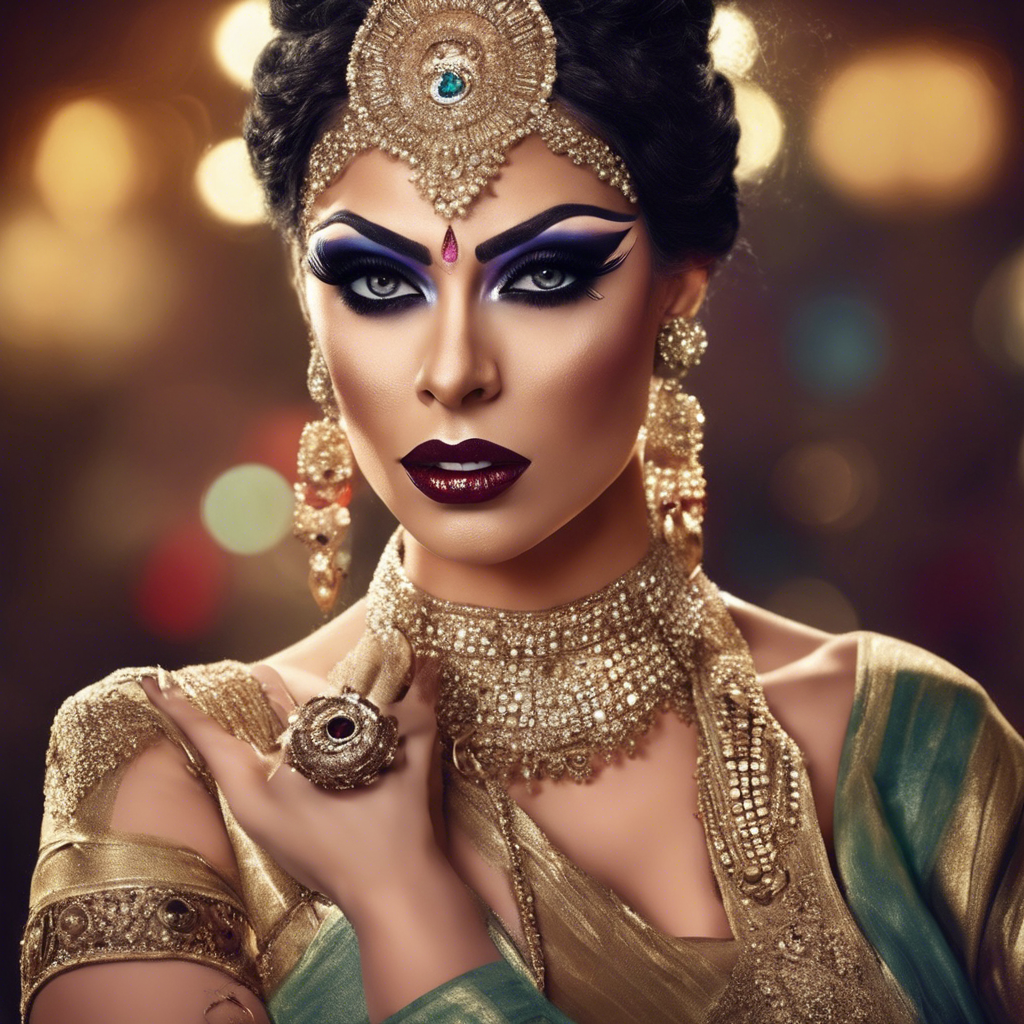 Indian Art Inspired Makeup