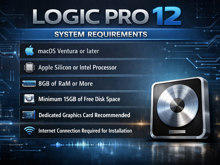 🎵 Logic Pro 12 System Requirements – Complete Guide for Music Production