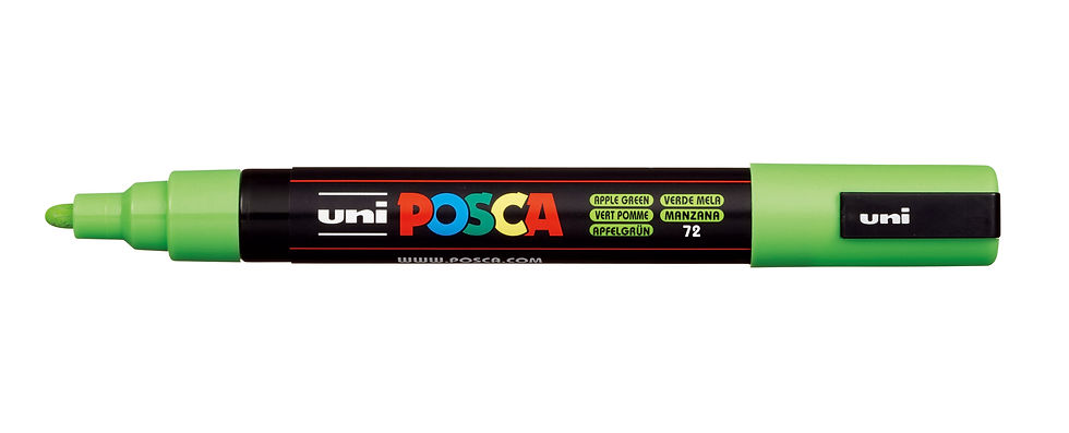 Miniature : Posca PC 5M - 5mm - collection 2