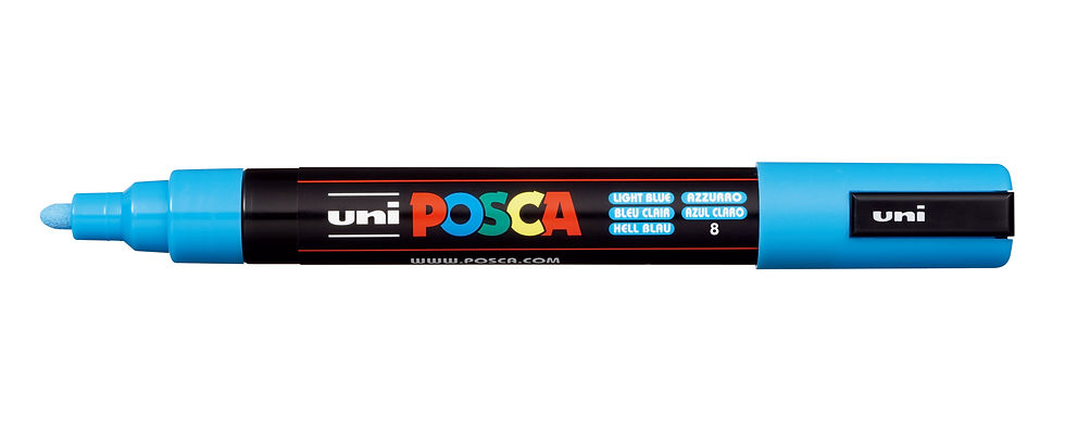 Miniatura: Posca PC 5M - 5mm - collection 1