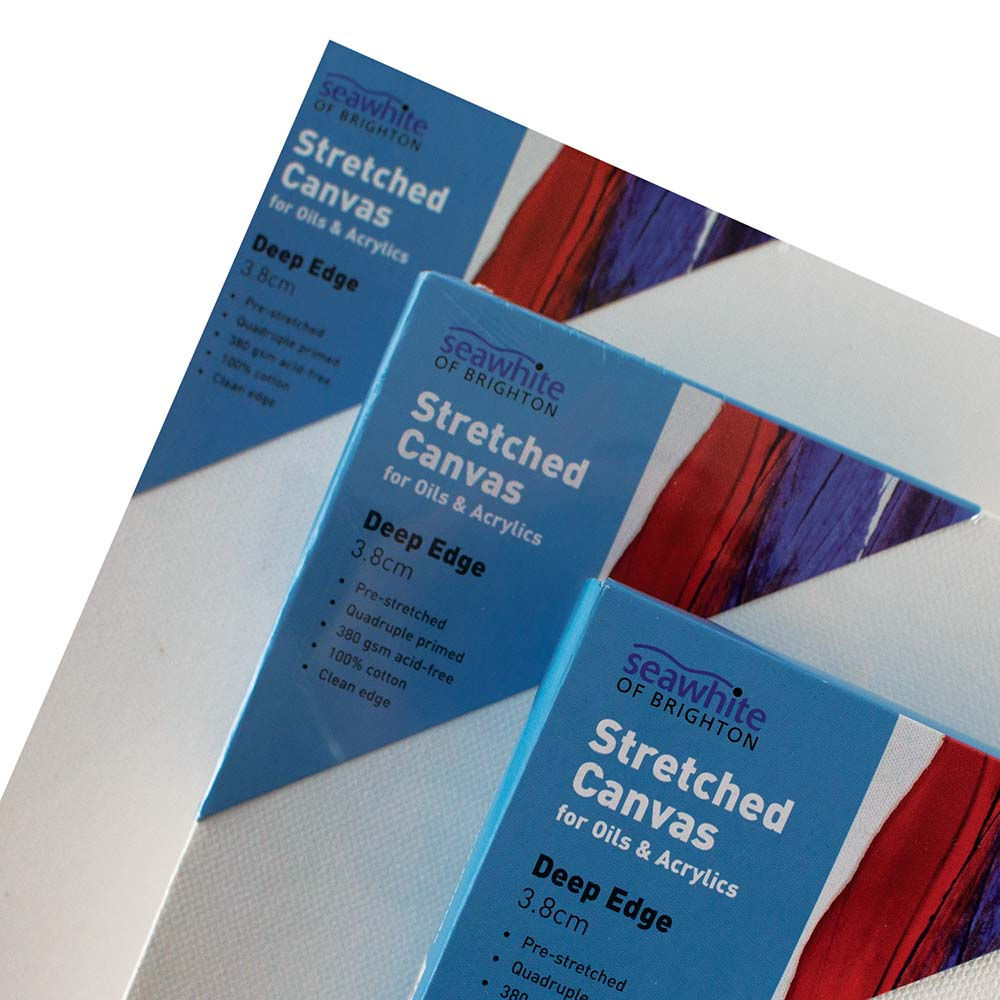 Toiles Seawhite - format 50x50cm - unité ou lot