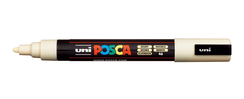 Miniature : Posca PC 5M - 5mm - collection 2