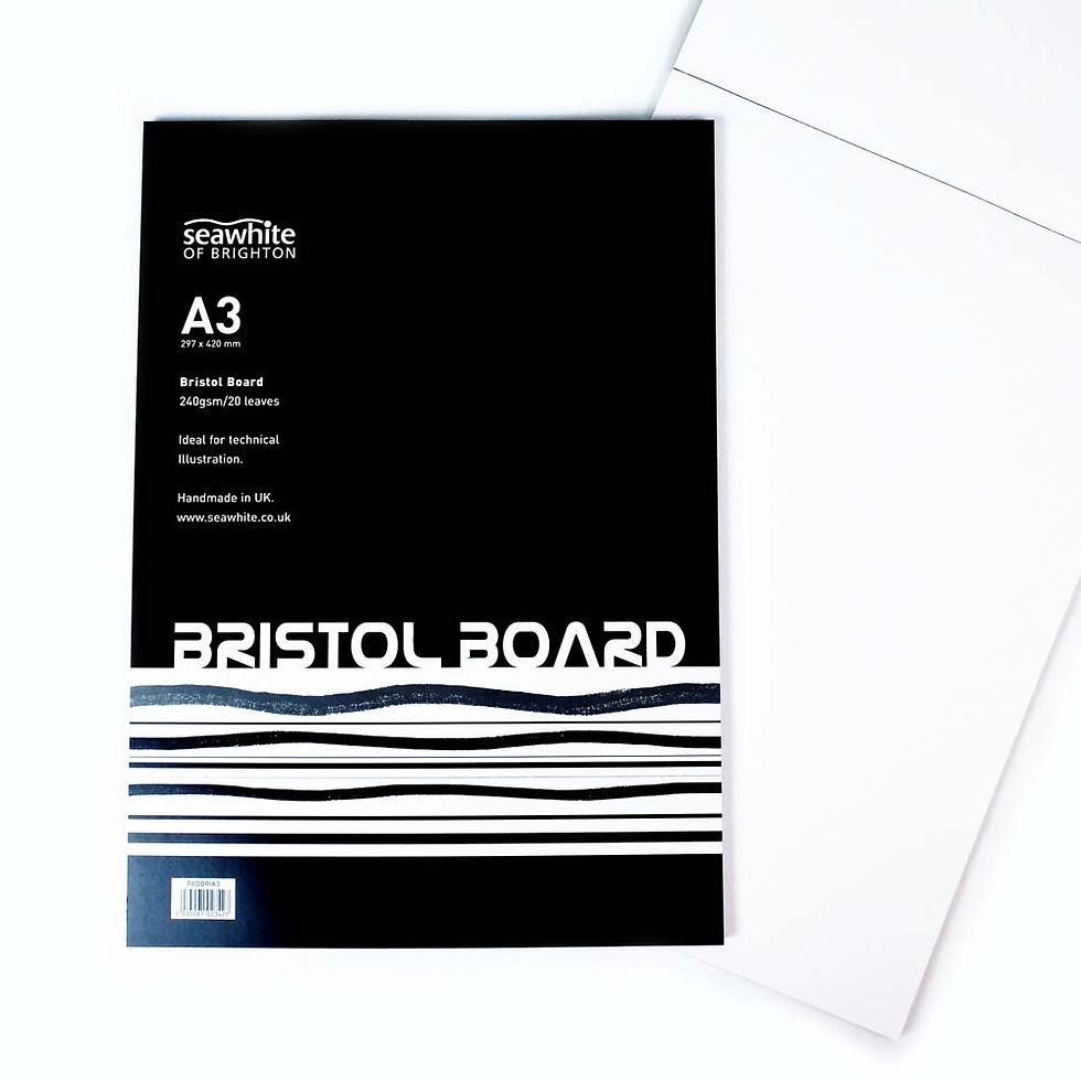 Thumbnail: Bloc Bristol - 240g - 50 feuilles