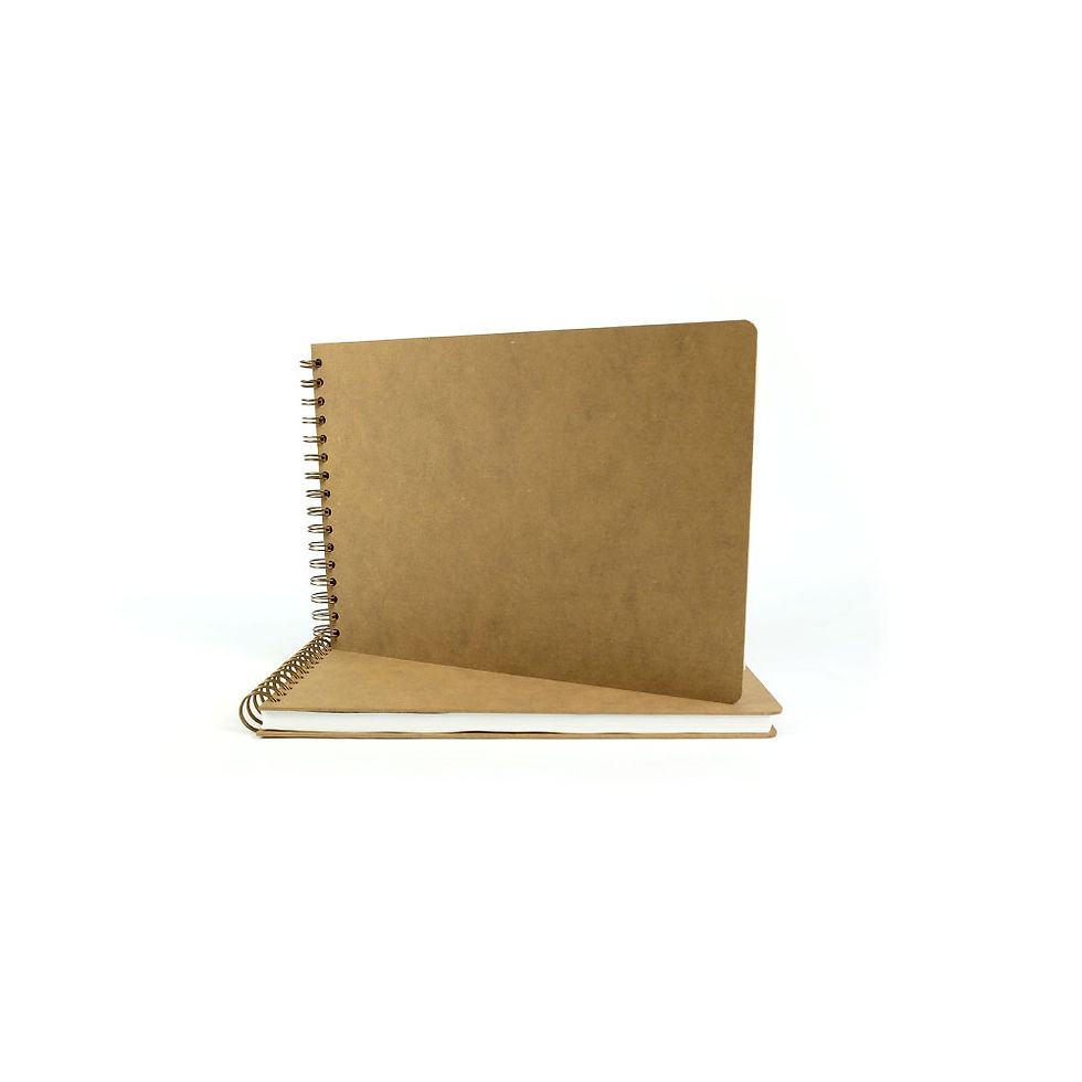 Miniature : Carnet de croquis bois - A5 au A3 - 50 pages -160gm