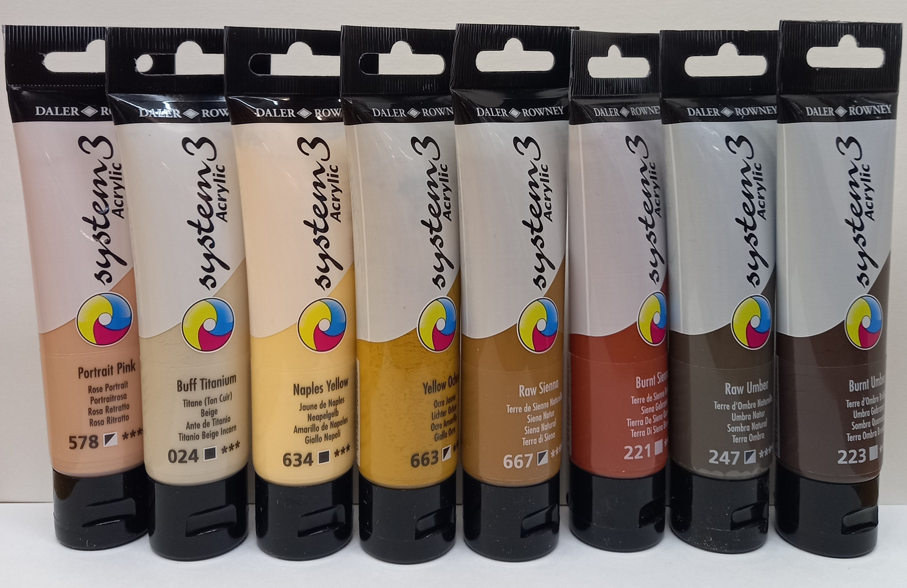 Acrylique system3 Daler rowney 60ml 