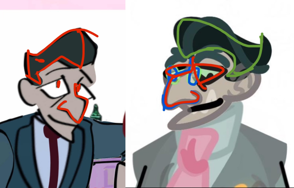 Faces within Corbin's faces :V
Miraże miraży