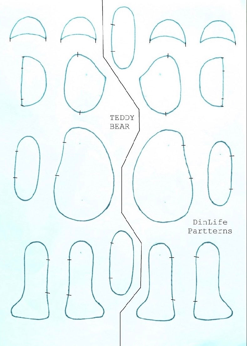 Youtube)
(autorstwa DinLife, "Teddy bear 02: Step by step" na Youtube)