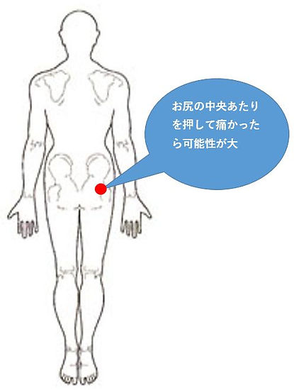 圧して痛い場所