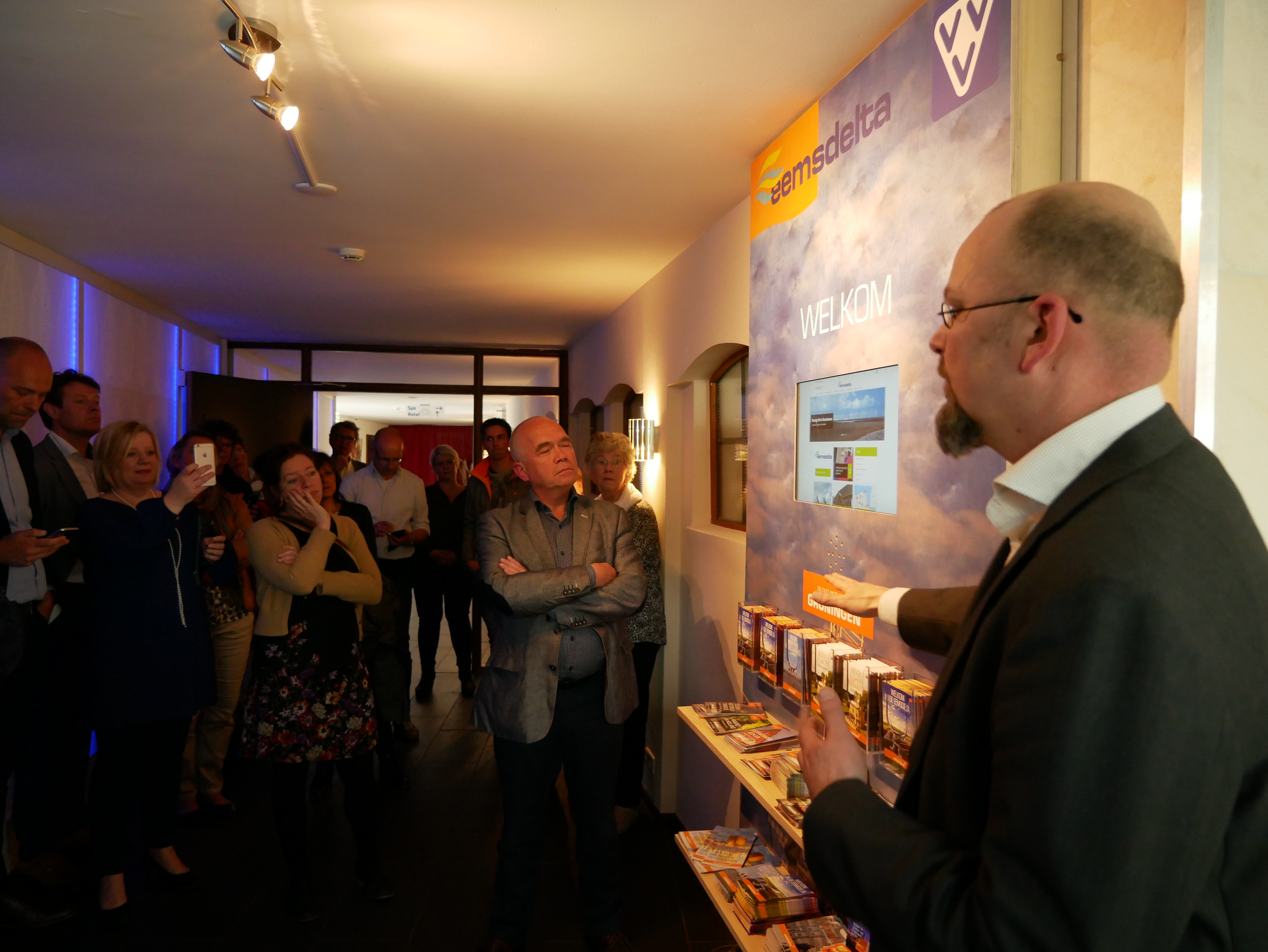 Feestelijke opening infopunt