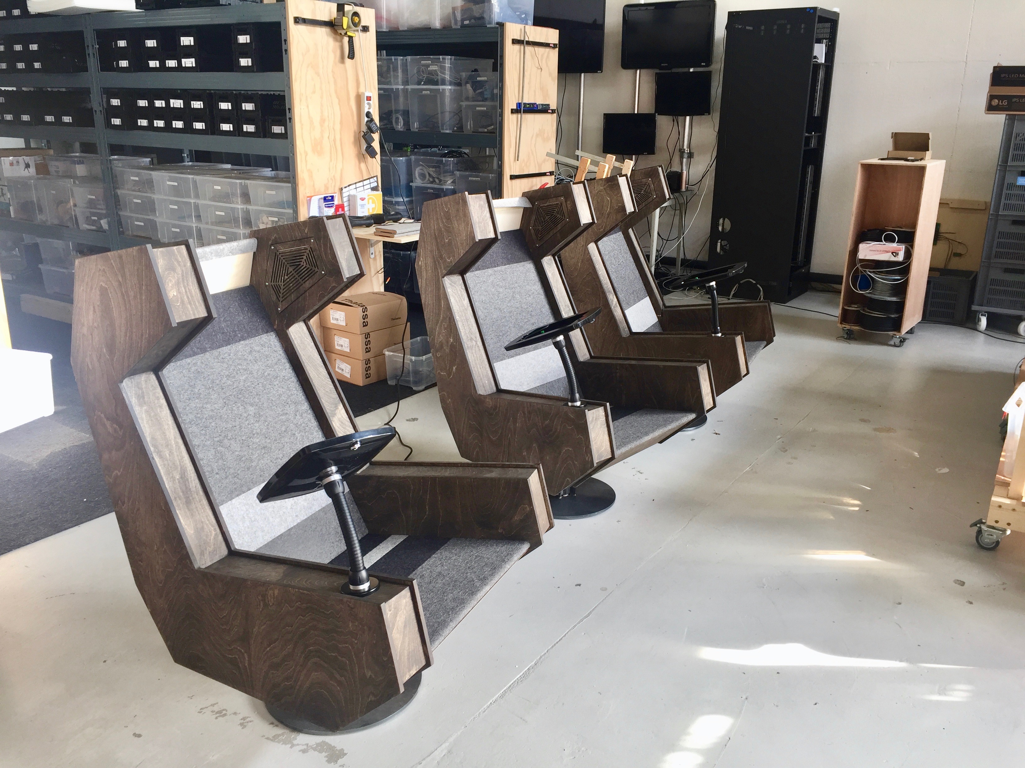 De belevingsstoelen zijn bijna af!