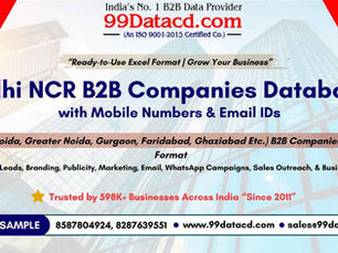 Ultimate List of Companies in Delhi NCR with Full Business Details