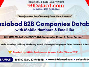 Verified Ghaziabad Company Directory – High-Quality Business Leads