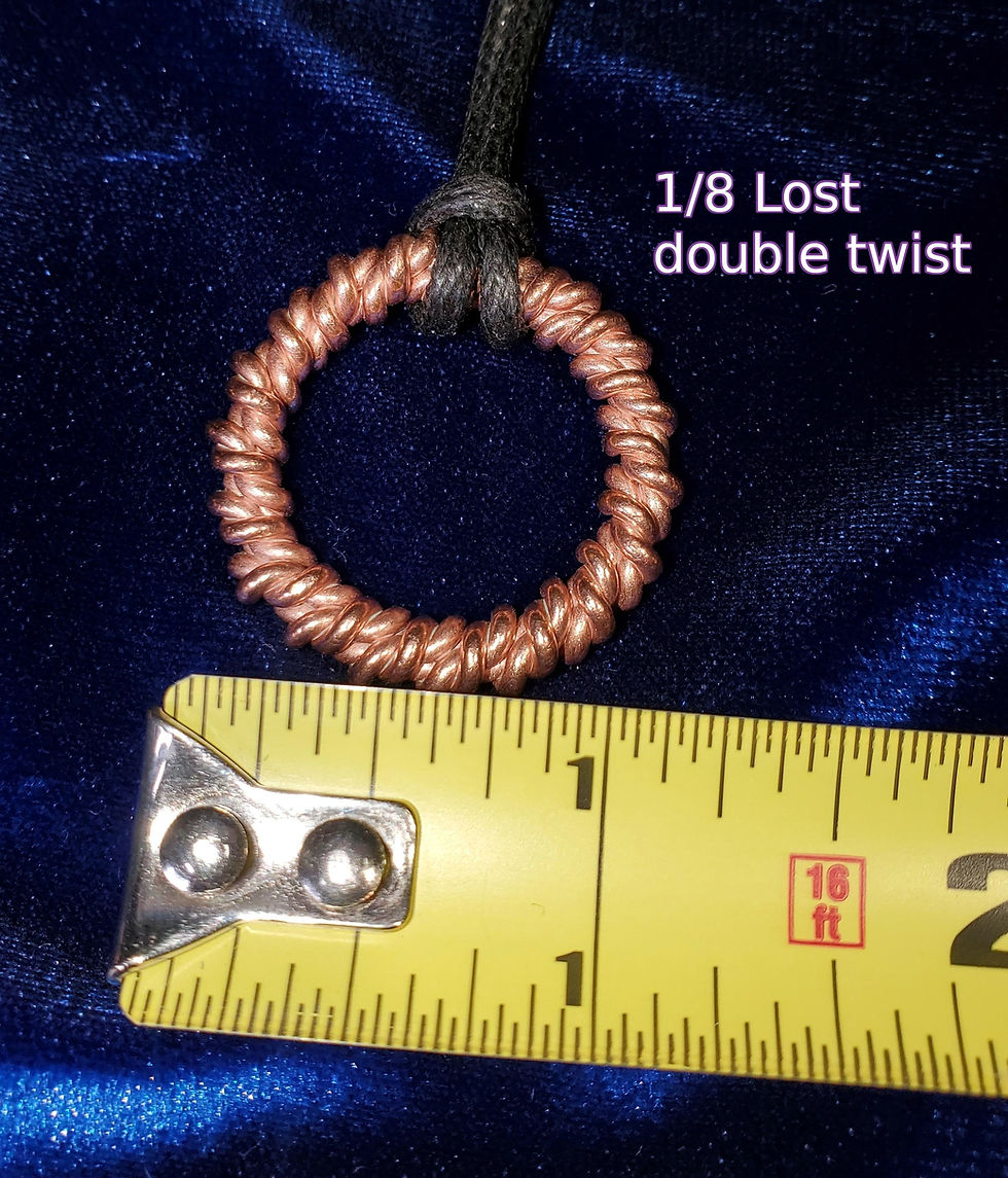 Thumbnail: Tensor Ring Pendant Necklaces