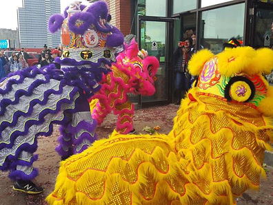 Jing Ying performs Lion Dance at the annual China Town parade
