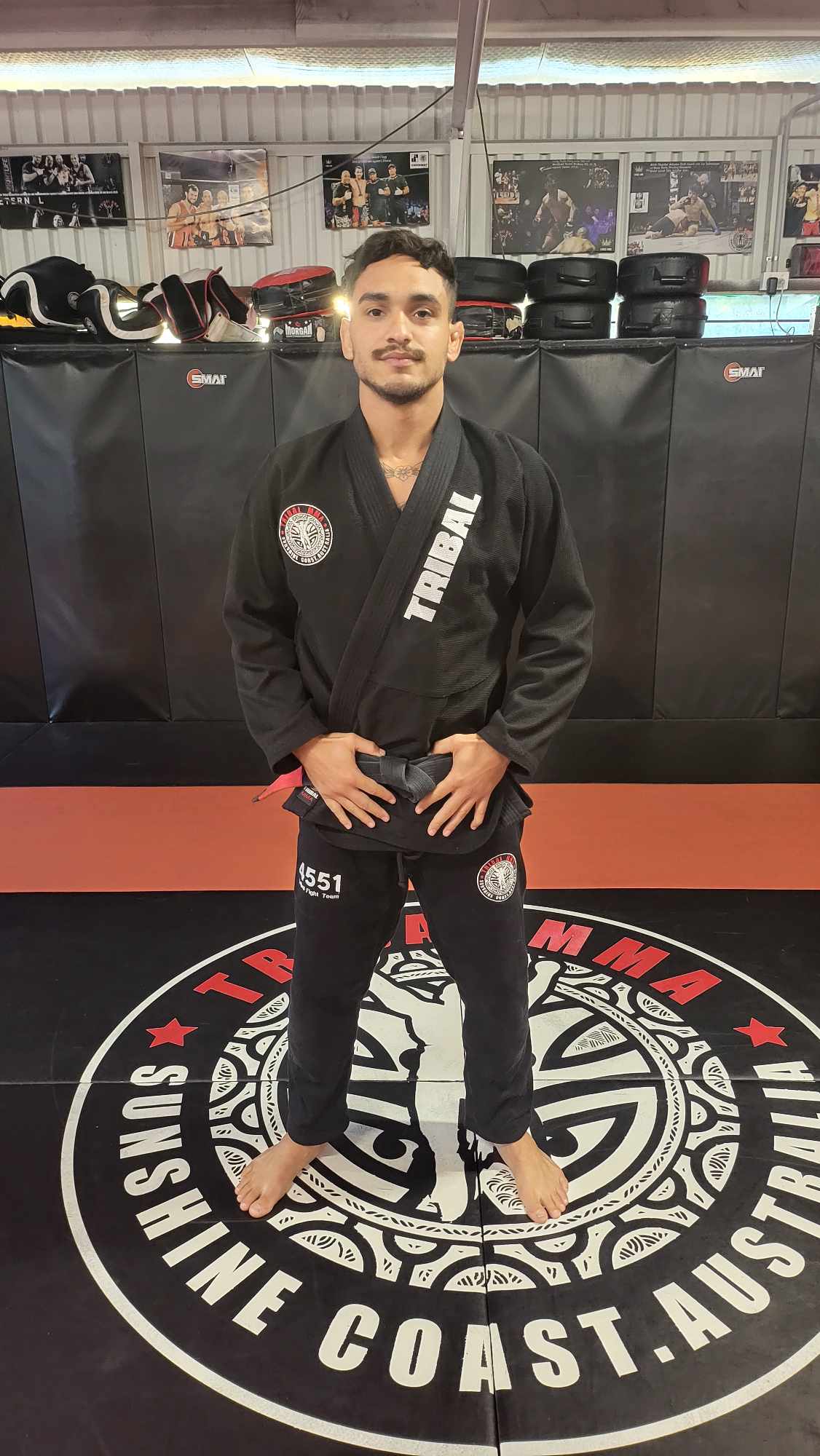 Professor Gabriel Schlupp at Tribal MMA